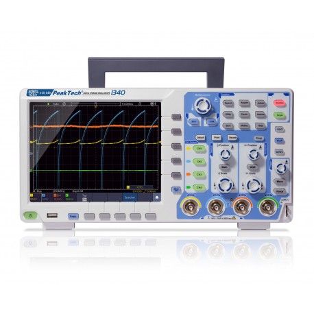 Oscilloscope numérique 4 voies 60 MHz PeakTech® P 1340