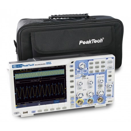 Oscilloscope 2x60MHz avec générateur et multimètre PeakTech® P 1356