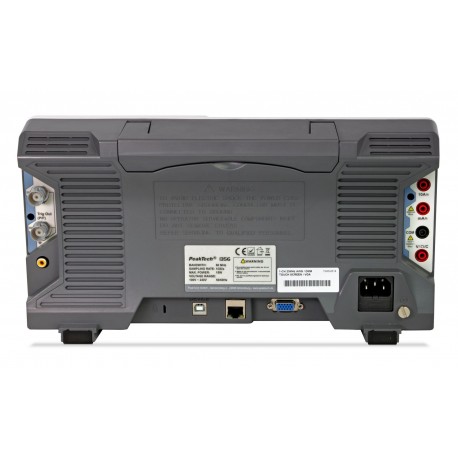 Connexion de l'oscilloscope 2x60MHz avec PeakTech® P 1356