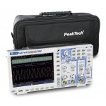 Oscilloscope 2x200MHz PeakTech® P 1362 et son sac de transport