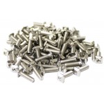 100 vis M3 tête carrée - Longueur 10 mm
