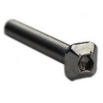 Détail de la vis M3 tête carrée - Longueur 20 mm