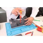 Etape de montage de la batterie Li-Po 3,7V - 13200 mA PeakTech® AKKU6