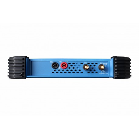 Raccordement des sondes de l'oscilloscope portatif 2 voies 120 MHz PeakTech® P 1207