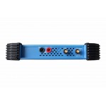 Raccordement des sondes de l'oscilloscope portatif 2 voies 120 MHz PeakTech® P 1207