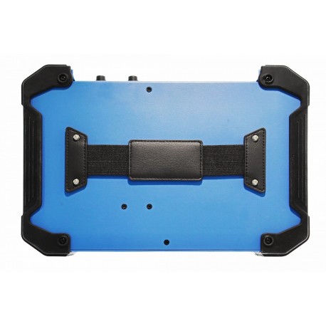 Face arrière de l'oscilloscope portatif 2 voies 70 MHz PeakTech® P 1206