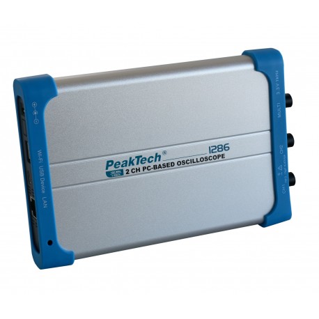 Oscilloscope pour PC 2 voies 100 MHz PeakTech® P 1286