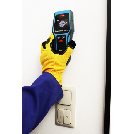 Exemple d'utilisation du scanner mural PeakTech® P3433