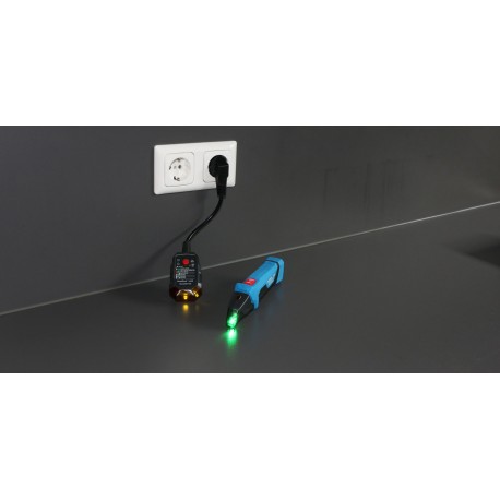 Détecteur de fusible avec testeur RCD PeakTech® P3432  - 5