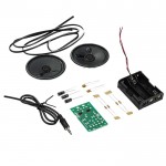 Détail des composants du Kit Amplificateur Stéréo 1,5W Kitronik 2179