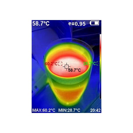 Caméra thermique PeakTech® P5610B