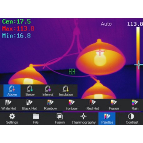 Logiciel pour Caméra thermique PeakTech® P5620