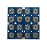 Face avant de la platine Driver PCB pour 16 boutons Adafruit 1616