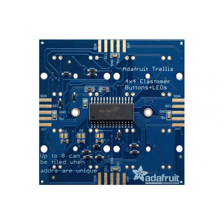 Face arrière de la platine Driver PCB pour 16 boutons