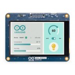 Face avant de la platine Arduino GIGA Display Shield ASX00039