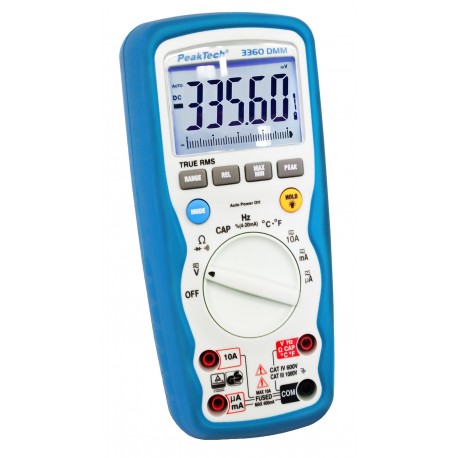 Multimètre True RMS étanche 40000 points P3360