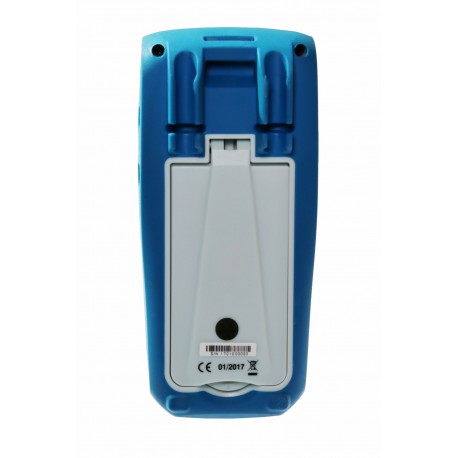 Face arrière du multimètre graphique True RMS 50000 points PeakTech ® 3440