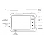 Détail de l'oscilloscope DSO-200