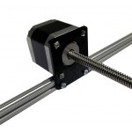 Exemple d'utilisation du support ACR-Zilla compatible MakerBeam pour moteur NEMA-17