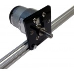 Montage bas du support ACR-Zilla compatible MakerBeam pour moteur 37 mm