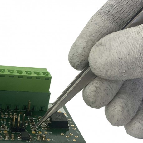 Pince à épiler avec pointes solides et lames fines  - 2