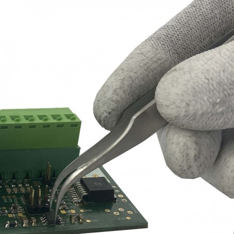 Pince à épiler avec pointes incurvées très fines pour une prise en main facile dans les espaces restreints  - 3