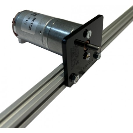 Exemple d'utilisation du support ACR-Zilla compatible MakerBeam pour moteur 25 mm