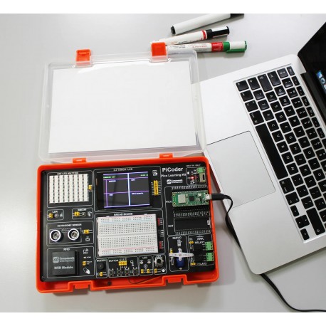 Platine d'expérimentation PiCoder pour Raspberry Pi Pico  - 4