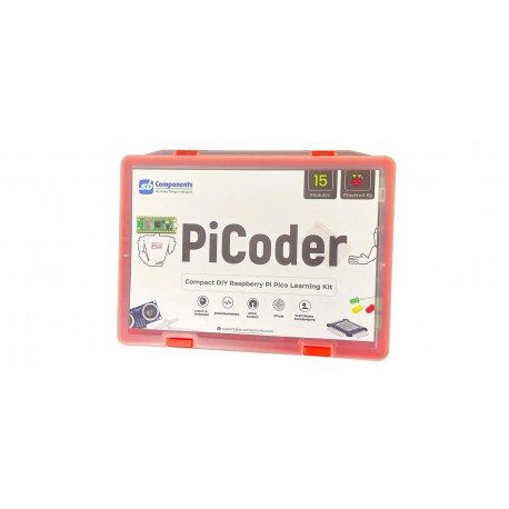 Mallette d'expérimentation PiCoder pour Raspberry Pi Pico
