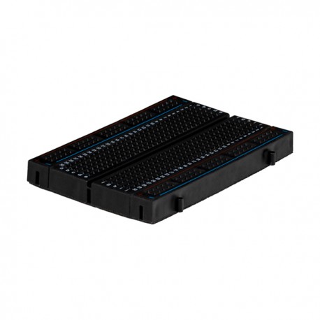 Plaque de connexion sans soudure de couleur noire 400 contacts