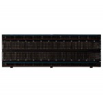 Vue de dessus de la plaque de connexion sans soudure de couleur noire 830 contacts