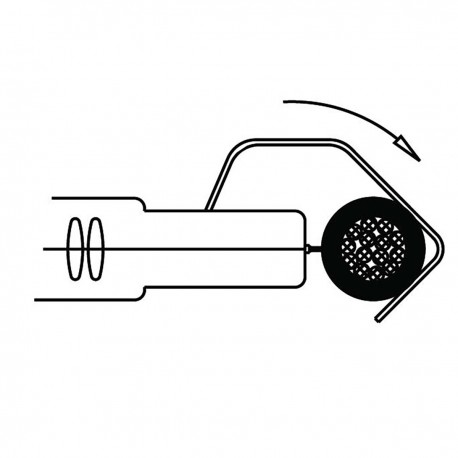 Pince à dénuder avec lame interne réglable pour câbles Ø 8-28mm  - 2