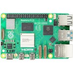 Vu de dessus de la carte Raspberry Pi 5 B - 4 GB