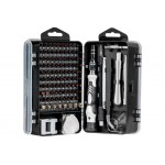 Détail du contenu du coffret de 115 outils de précision