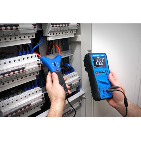 Exemple d'utilisation de la pince de courant flexible PeakTech 4205