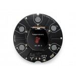 Vu de dessus de la platine MKR IoT Carrier Rev2 du starter kit Arduino® Explore IoT Kit  Rev2 AKX00044