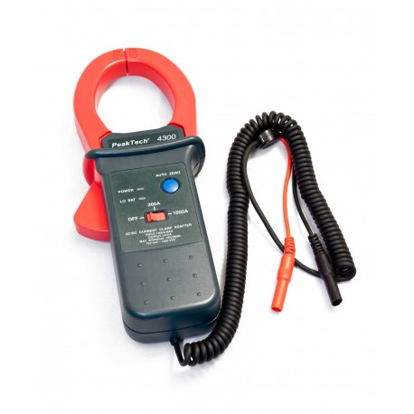 Adaptateur pince ampèremétrique AC/DC PeakTech 4300