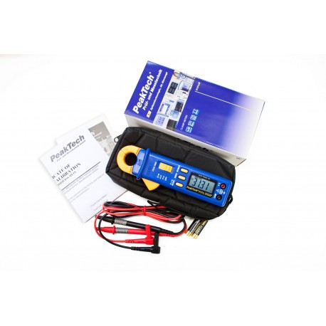Contenu de la pince ampèremétrique True RMS PeakTech® 3131