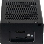 Boitier aluminium ventilé pour Raspberry Pi 5 vue arrière