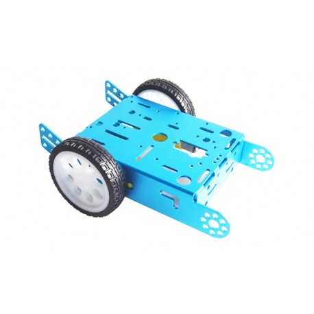 Base robotique en aluminium à 2 roues motrices 2WD-170KT