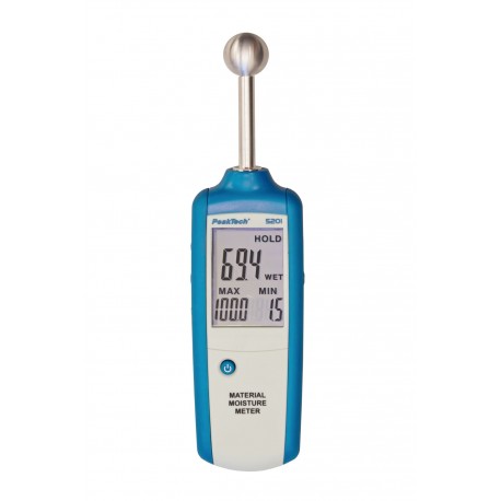Humidimètre pour bois et matériaux PeakTech® 5201  - 1