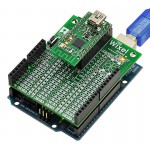 Exemple d'utilisation du Shield Wixel pour Arduino