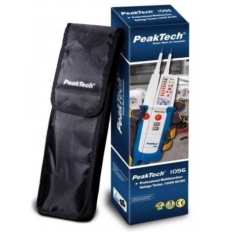 Sacoche de transport du testeur de tension AC/DC PeakTech® 1096