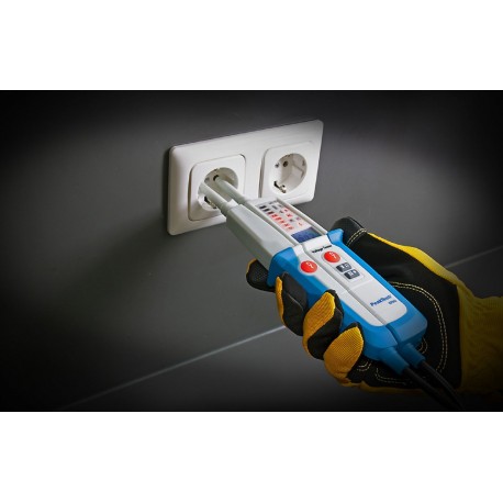 Exemple d'utilisation du testeur de tension AC/DC PeakTech® 1096