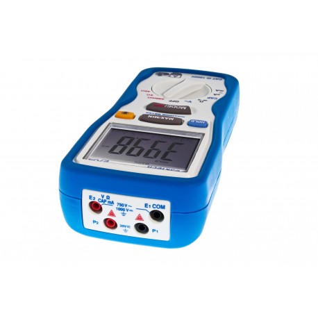 Contenu du multimètre milliohmmètre PeakTech® 2705