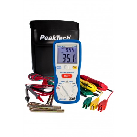 Contenu du testeur de terre PeakTech® 2700