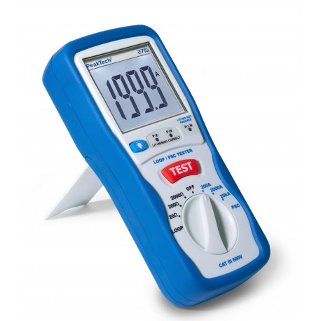 Etrier orientable du testeur d'impédance de boucle PeakTech® 2715