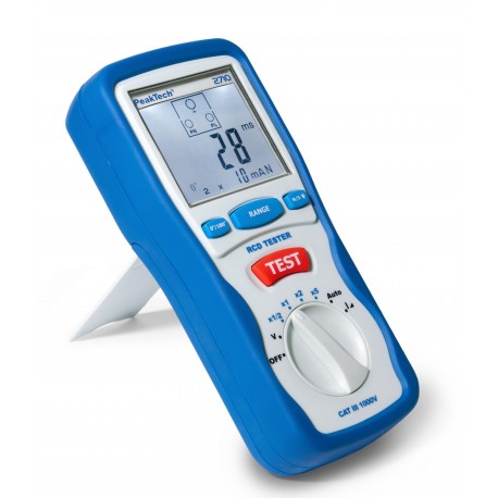 Etrier orientable du testeur Fi / RCD PeakTech® 2710