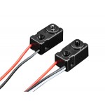 Détail de la mini barrière infrarouge portée 25 cm