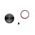 Bouton aluminium pour potentiomètre et encodeur  - 2